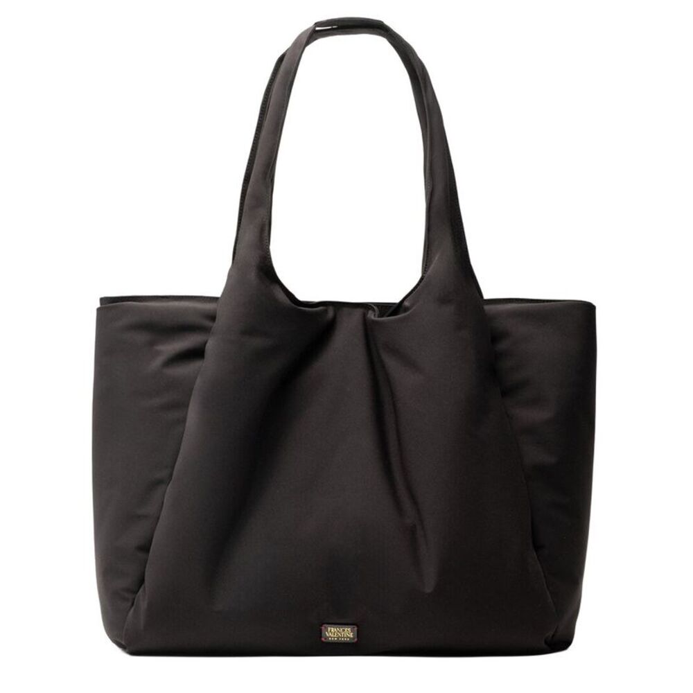 Frances Valentine Large Portia Padded Tote, Black